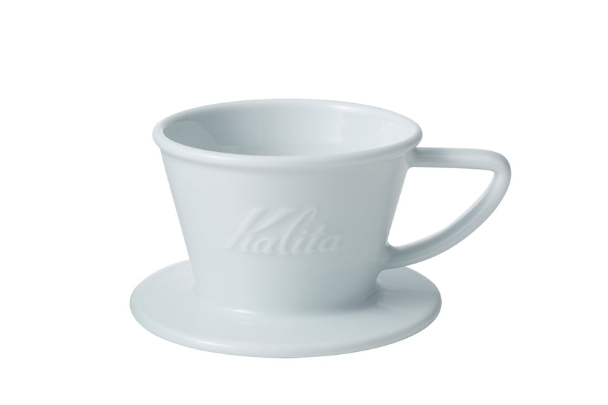Kalita | Ceramic Dripper HA, Kalita - Hazel & Hershey Coffee Roasters Kalita Wave HA 155 Dripper Ceramic