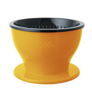 Kalita | Dual Dripper, Kalita - Hazel & Hershey Coffee Roasters Mango Yellow