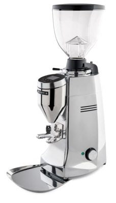 Mazzer | Robur S Electronic Espresso Grinder, Mazzer - Hazel & Hershey Coffee Roasters Polished Aluminium