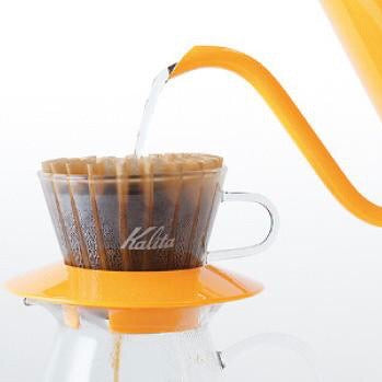 Kalita | 155 Wave Series Glass Dripper, Kalita - Hazel & Hershey Coffee Roasters