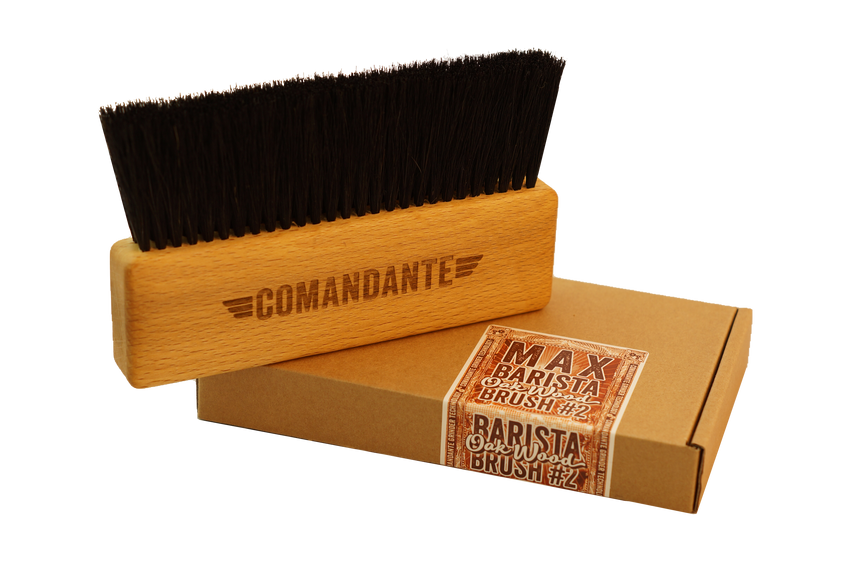 Comandante | MAX Barista Brush #2, Comandante - Hazel & Hershey Coffee Roasters Oak