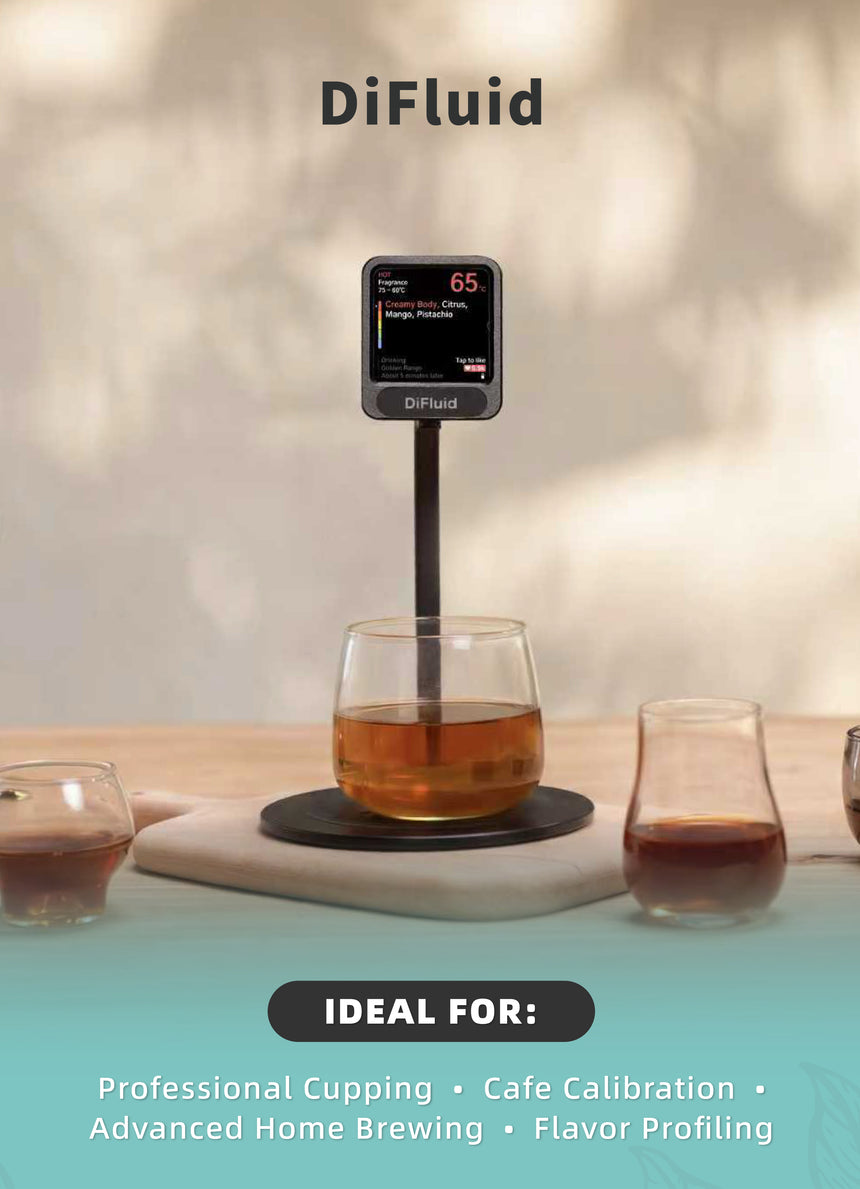 DiFluid | Coffee Flavor Reference Thermometer