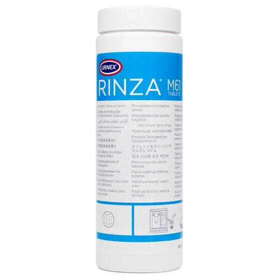 Urnex | Rinza M61 Milk Cleaning Tablets, Urnex - Hazel & Hershey Coffee Roasters