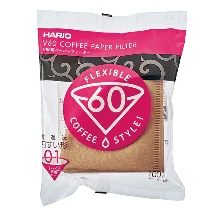 Hario | V60 Coffee Paper Filter for Dripper, Hario - Hazel & Hershey Coffee Roasters VCF-01-110M