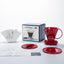 Handybrew | Clever Dripper w/filter paper bundle, Handybrew - Hazel & Hershey Coffee Roasters Solid Red Small