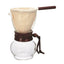 Hario | Drip Pot Wood Neck, Hario - Hazel & Hershey Coffee Roasters 240ml / Natural Wood