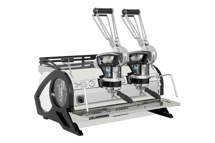La Marzocco | Leva X/S Espresso Machine, La Marzocco - Hazel & Hershey Coffee Roasters Leva S 2 Groups