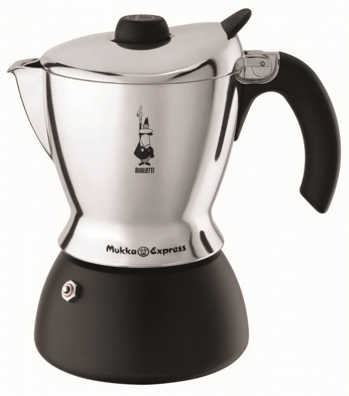 Bialetti | Mukka Express 2 Cup, Bialetti - Hazel & Hershey Coffee Roasters Gran Gala-Silver