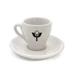 Espresso Parts Limited Porcelain Demitasse Cup & Saucer - Hazel & Hershey Coffee Roasters