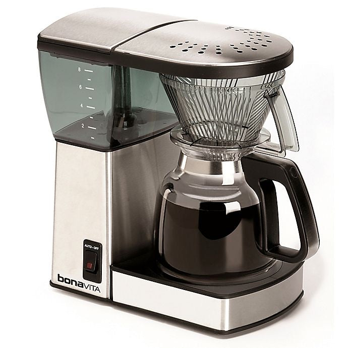 Bonavita | 8 cup coffee machine with glass carafe, Bonavita - Hazel & Hershey Coffee Roasters