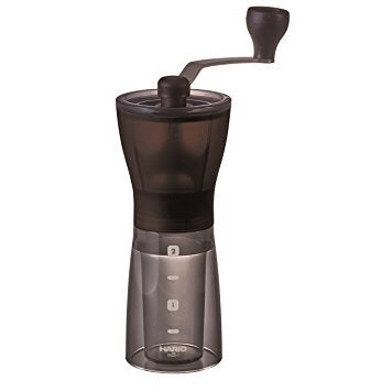 Hario | Ceramic Coffee Mill Mini Slim Plus, Hario - Hazel & Hershey Coffee Roasters Slim Plus