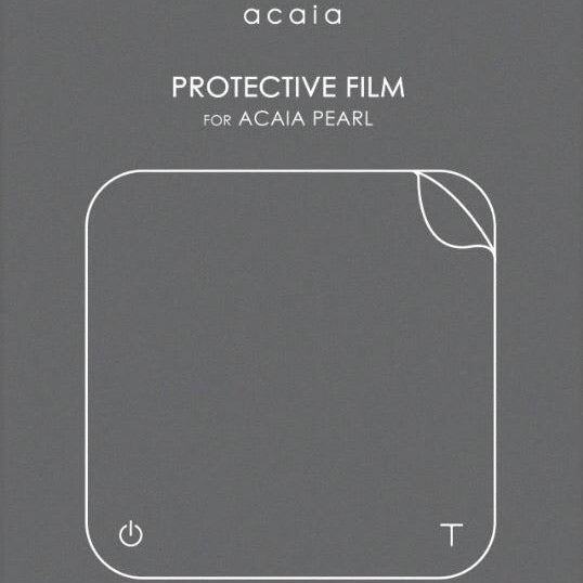 acaia | Pearl Protective Film, Acaia - Hazel & Hershey Coffee Roasters