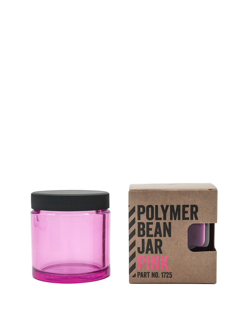 Comandante | Replacement jar with lid, Comandante - Hazel & Hershey Coffee Roasters Pink - polymer